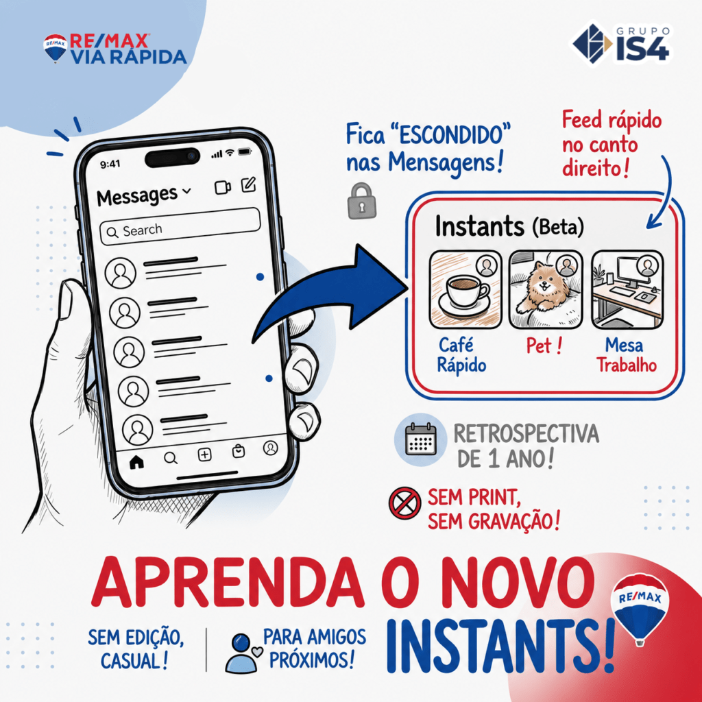 Como usar o Instagram Instants no Mercado Imobiliário