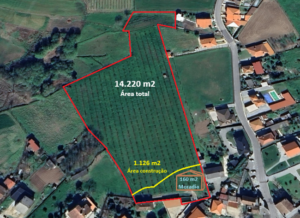 Terreno Venda Carrazedo – Amares – Braga